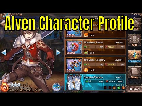 Tales of Erin: Alven Character Profile