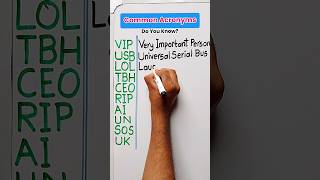 Download lagu Acronyms You See Everyday mp3