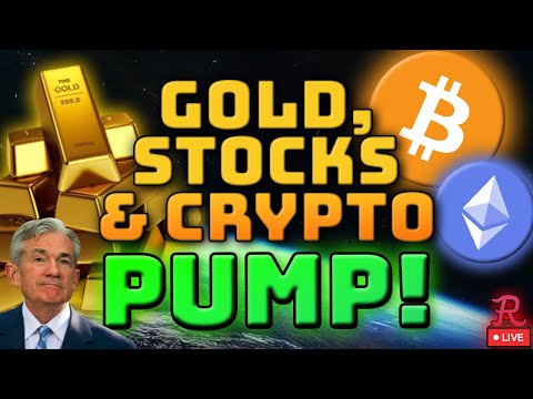 Bitcoin LIVE : BTC, STOCKS, GOLD PUMPING HARD!