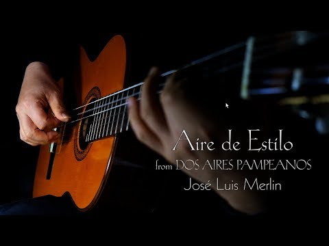 Yoo Sik Ro (노유식) plays "Aire de Estilo" by José Luis Merlin