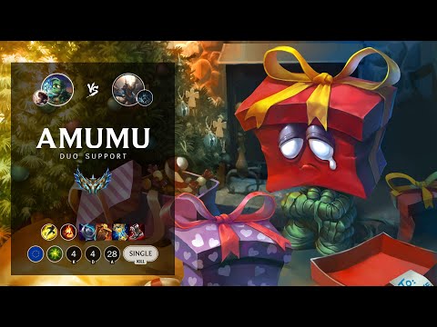 Amumu Support vs Pantheon - EUW Challenger Patch 12.20