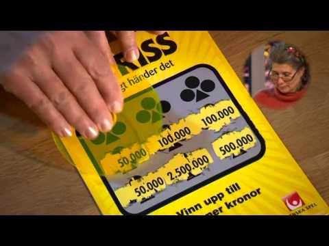 Anna Svedberg skrapar fram julklappspengar - Nyhetsmorgon (TV4)