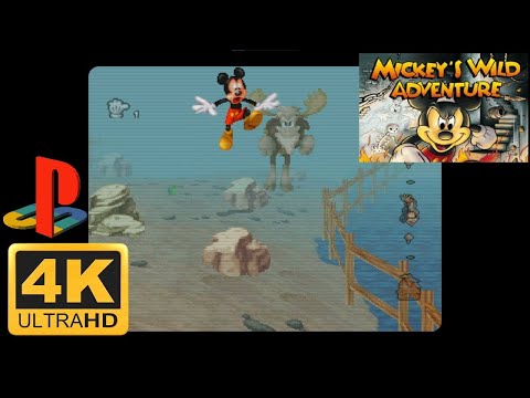 PS1 LONGPLAY - MICKEY'S WILD ADVENTURE (NTSC SPEED)(4K 60FPS)