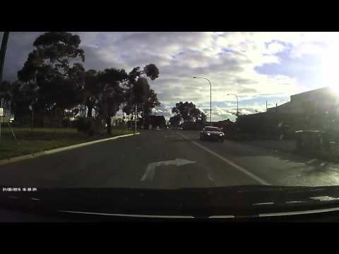 Cyclist with death wish shoots two red lights