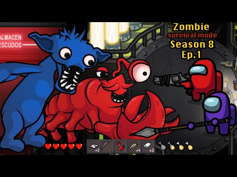 Garten of Banban SMILEY MILEY Zombie 🛠 Survival Mode Among Us Ep 1 - Animation
