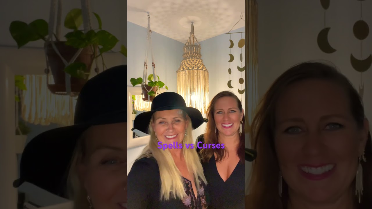 The big difference between spells and curses in witchcraft. #witch #magic #goddesspower #occult