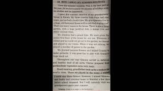 Essay On How I Spent My Summer Holiday | English Writing Skills | Let&#39;s Learn grammar