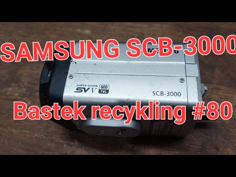 Kamera przemysłowa SAMSUNG SCB-3000 Bastek #recykling #80