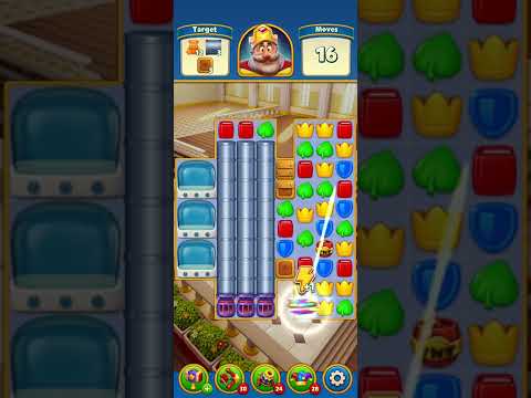 139 Royal Match | Level 1500 to 1510 | Train Station | King's Nightmare Dream Games #RudhiViru Games