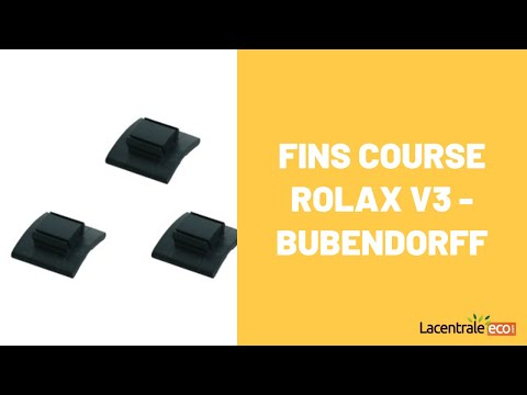 Sachet fins de course ROLAX v3 - Bubendorff