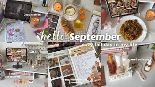 Cozy Autumn vlog 🍂 ipad stand, skincare, unboxing, aesthetic fall days✨ & journaling  ft: @Benks 