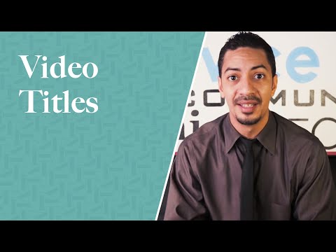 YouTube video