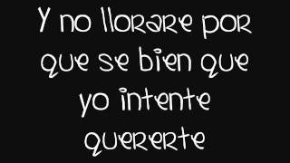 Hoy ya me voy letra.- Kany García