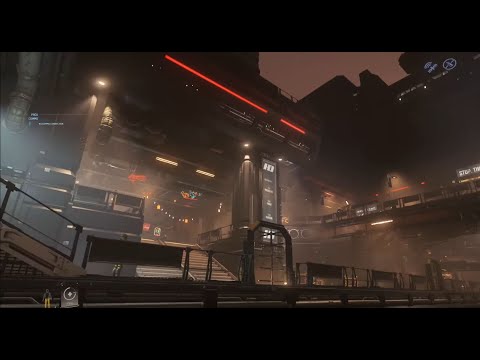 Star Citizen 3.13 - PTU - Wave 1 - Close inspection at the trains at Lorville
