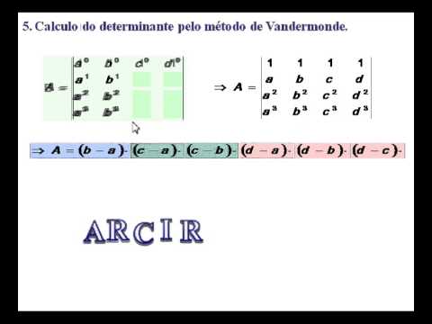Teoria 16 Determinante Vandermonde avi