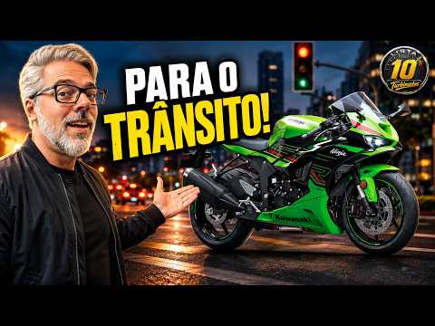 CHAMATIVAS DE VERDADE! 10 Motos que roubam a cena e param qualquer semáforo