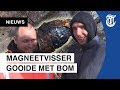 Magneetvisser over bom: ‘Ik gooide hem in de auto’