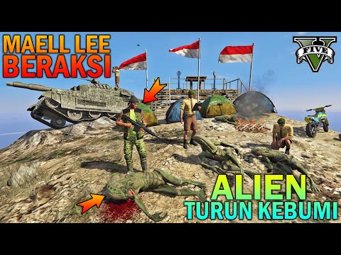 PREMAN TERKUAT TEMUKAN ALIEN TURUN KEBUMI - GTA 5 YOUTUBER KOCAK PARODY