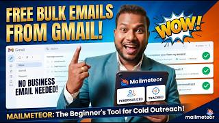 Send Personalized Cold Emails with this FREE tool || mailmeteor || Ema