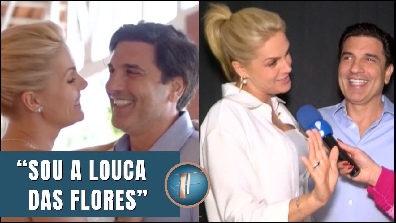 Ana Hickmann revela pedido inusitado para casamento: “Sorvete de rosas”