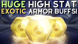 ULTIMATE High Stat Exotic Armor Farming Guide | HUGE BUFFS to High Stat Exotic Armor Farming!