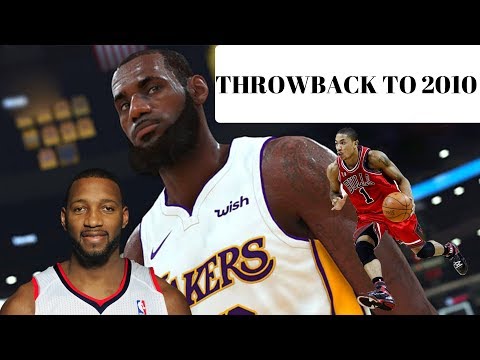 REWINDING TIME BACK TO 2010 NBA 2K19 MYLEAGUE SIMULATION