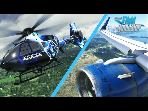 LIVE! Microsoft Flight Simulator | KSLC To KJAC And Back | Axonos Jackson Hole Airport GIVEAWAY!