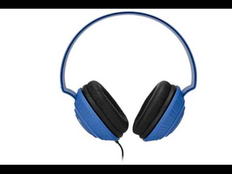 TDK T61993 MP100 Lightweight DJ Stereo Headphones Blue