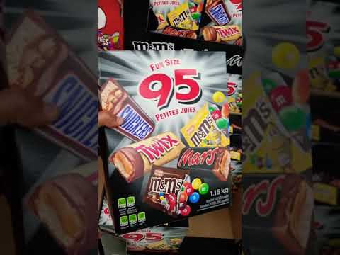 Mini Fun Size Chocolates m&m, twix, snickers, mars, mars #shorts
