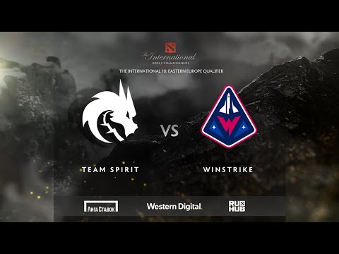 Team Spirit vs Winstrike Team, TI10 — Eastern Europe Qualifier, bo3, game 1 [Jam & Maelstorm]