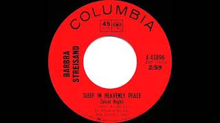 1966 Barbra Streisand - Sleep In Heavenly Peace (Silent Night) (mono 45)