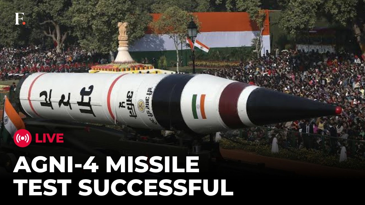 Agni 4 Missile Test LIVE: India Successfully Test-Fires Agni-4 Missile | Major Strategic Deterrence