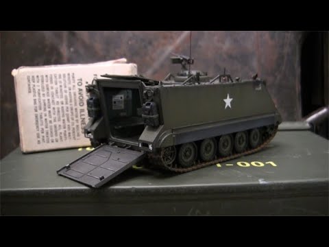 Vintage 1/35th scale Italeri m113a1 Armored Personnel Carrier