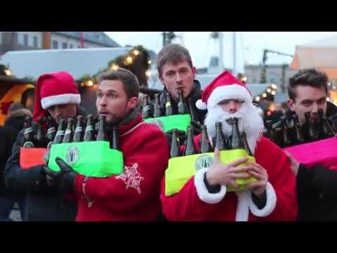 Bottle Boys - The Big Christmas Medley on Beer Bottles