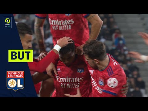 But Thiago MENDES (41' - OL) FC GIRONDINS DE BORDEAUX - OLYMPIQUE LYONNAIS (2-2) 21/22