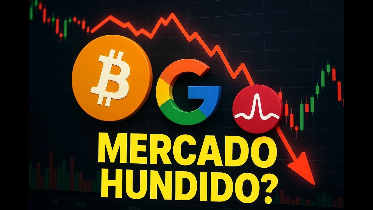El Mercado se HUNDE: Por qué compro Bitcoin, Google y esta acción al 50%