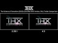 THX The Science Of Sensation 2005 Certified DVD Version PAL Trailer Comparison