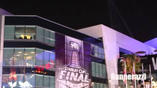 Drone Knocked Down at Staples Center During LA Kings Stanley Cup Celebration