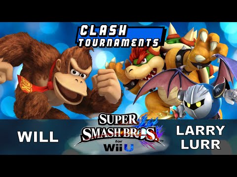 CLASH Invitational for Smash Wii U - Larry Lurr vs DA Will - Pool A