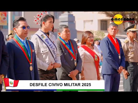#ENVIVO I DESFILE CIVICO MILITAR POR EL 484 ANIVERSARIO DE LA CIUDAD DE MOQUEGUA