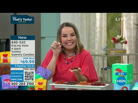 Kiss My Keto 4pack Variety Gummy Candies