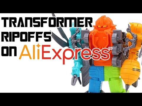 Transformer Ripoffs on AliExpress
