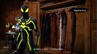 The Amazing Spiderman How To Unlock Costumes (HD)