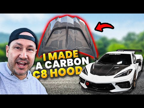 How to Make a Carbon Fiber Car Bonnet/Hood -  Resin Infusion