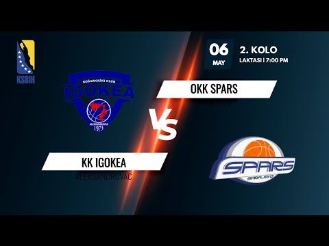 KK Igokea vs OKK Spars - 2.kolo - KSBIH - 2021/2022