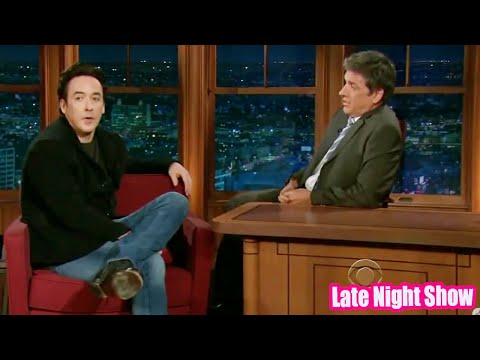 John Cusack  They Boss Craig Ferguson Do Series Of Awkward Pauses / Late Night Show