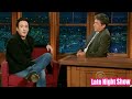 John Cusack They Boss Craig Ferguson Do Series Of Awkward Pauses Late Night Show