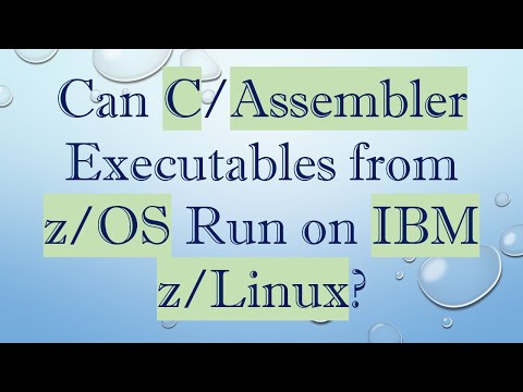 Can C/Assembler Executables from z/OS Run on IBM z/Linux?