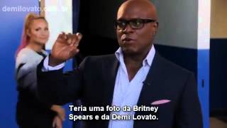 Entrevista de Demi Lovato, Britney Spears e L.A. Reid - Legendada