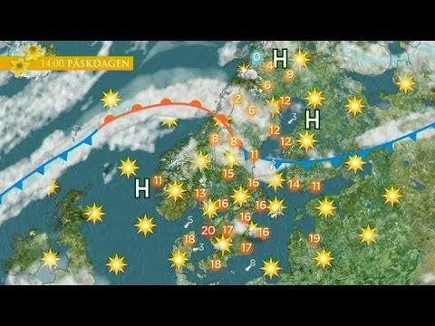 Sophia Nilsson om det varma påskvädret - Nyhetsmorgon (TV4)